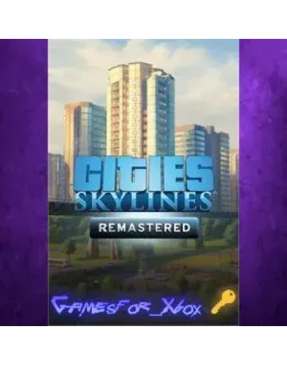 Cities Skylines - Remastered XBOX Ключ Cities Skylines - Remastered XBOX Ключ