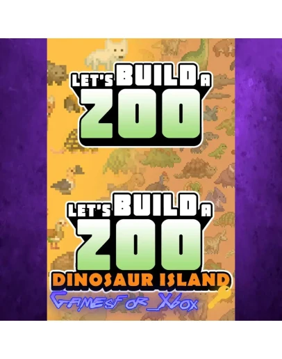 Let's Build a Zoo &amp Dinosaur DLC Bundle XBOX Ключ