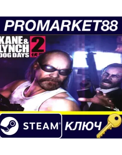 Kane &amp Lynch 2: Dog Days Steam КЛЮЧ
