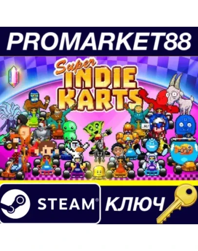 Super Indie Karts Steam КЛЮЧ GLOBAL Super Indie Karts Steam КЛЮЧ GLOBAL