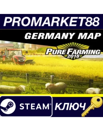 Pure Farming 2018 - Germany Map DLC Steam КЛЮЧ GLOBA Pure Farming 2018 - Germany Map DLC Steam КЛЮЧ GLOBA