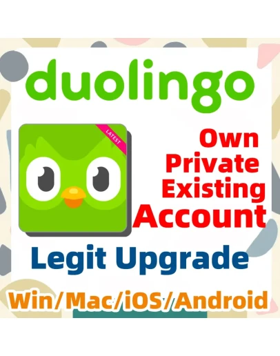 Подписка Duolingo Super на 12 месяцев на ваш аккаунт