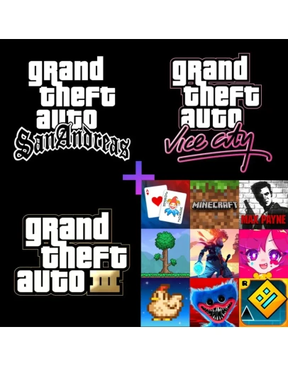 GTA Trilogy + ИГРЫ для IOS iPhone iPad + Бонус