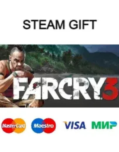 Far Cry 3 steam RU/UA/KZ/CНГ Far Cry 3 steam RU/UA/KZ/CНГ