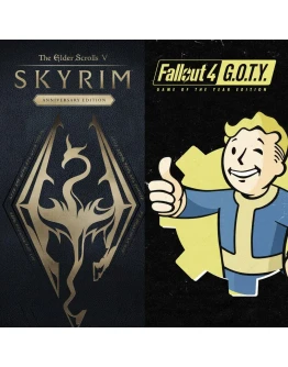 Skyrim Anniversary Edition + Fallout 4 G.O.T.Y Xbox Skyrim Anniversary Edition + Fallout 4 G.O.T.Y Xbox
