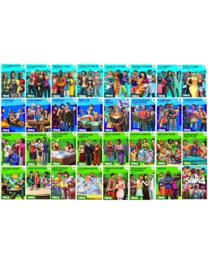 The Sims 4 + 5 дополнений EA app ПКМакПолный доступ