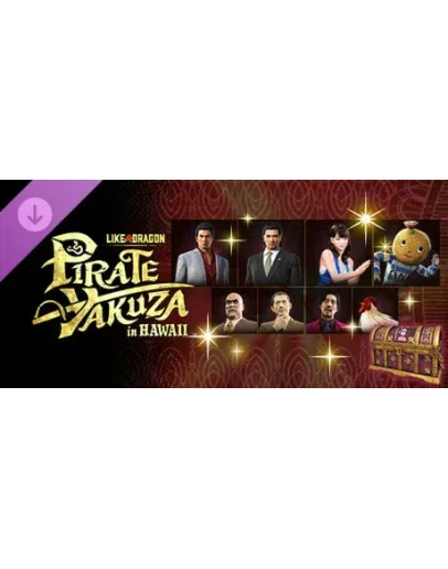 Like a Dragon: Pirate Yakuza in Hawaii набор Легендарная пиратская команда Steam RU