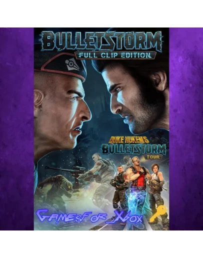 Bulletstorm Full Clip Edition Duke Nukem Bundle XBOX Ключ