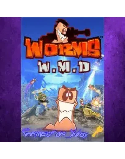 Worms W.M.D XBOX Ключ Worms W.M.D XBOX Ключ