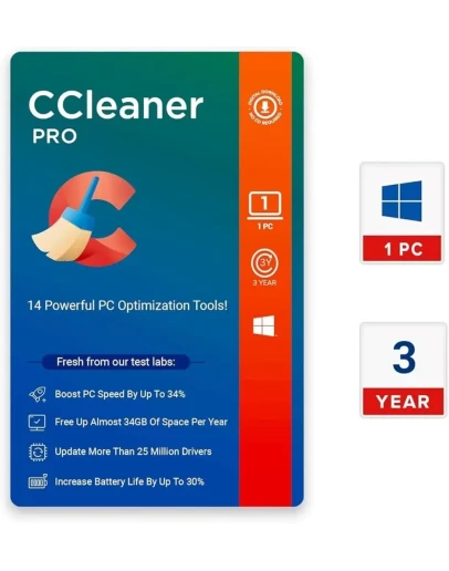 CCleaner Professional 3 год 1 устройство Глобальный
