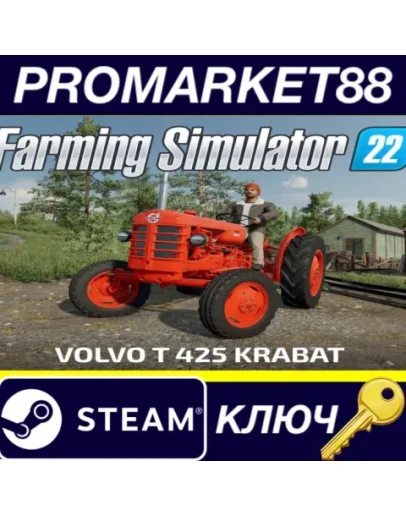 Farming Simulator 22 - Volvo T 425 Krabat DLC Steam К Farming Simulator 22 - Volvo T 425 Krabat DLC Steam К