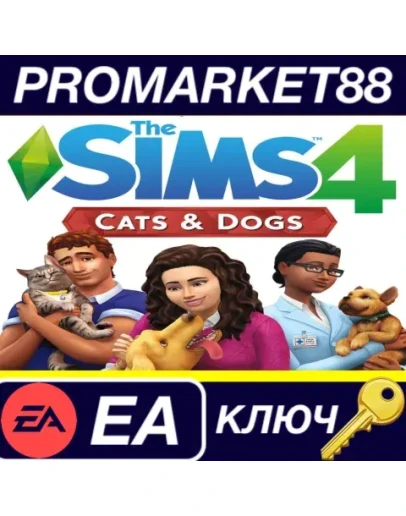 The Sims 4 - Cats &amp Dogs DLC EA App КЛЮЧ GLOBAL