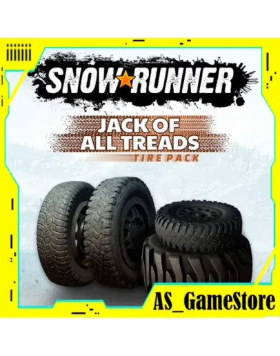 SnowRunner - Набор покрышек Jack of All Treads Tire Pack PS4/PS5 Турция Украина