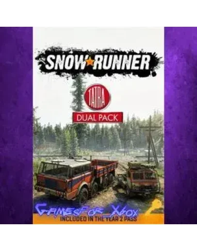 SnowRunner - TATRA Dual Pack XBOX DLC Ключ SnowRunner - TATRA Dual Pack XBOX DLC Ключ