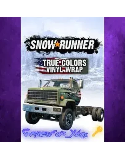 SnowRunner True Colors Vinyl Wrap XBOX DLC Ключ