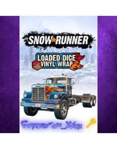 SnowRunner - Loaded Dice Vinyl Wrap XBOX DLC Ключ
