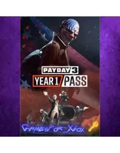 PAYDAY 3 Year 1 Pass XBOX DLC Ключ PAYDAY 3 Year 1 Pass XBOX DLC Ключ