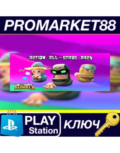 Worms Rumble - Action All-Stars Pack DLC EU PS5 КЛЮЧ