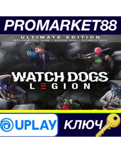 Watch Dogs: Legion Ultimate Edition EU Ubisoft Connec Watch Dogs: Legion Ultimate Edition EU Ubisoft Connec