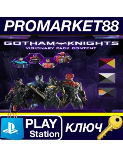 Gotham Knights - Visionary Pack DLC EN Language Only Gotham Knights - Visionary Pack DLC EN Language Only