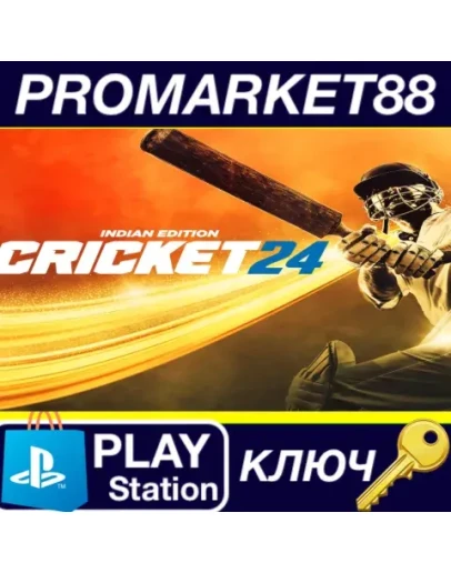 Cricket 24 Indian Edition EU PS5 КЛЮЧ ЕВРОПА Cricket 24 Indian Edition EU PS5 КЛЮЧ ЕВРОПА