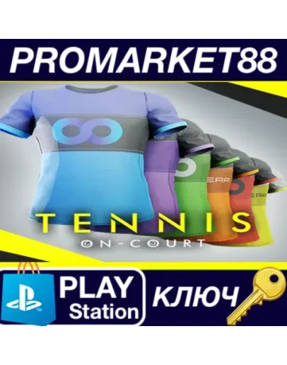 Tennis On-Court - Stadium T-Shirt Pack DLC EU (withou Tennis On-Court - Stadium T-Shirt Pack DLC EU (withou