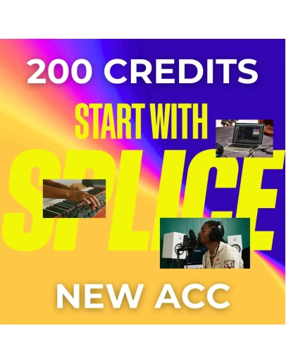 SPLICE ПОДПИСКА 200 КРЕДИТОВ ТОЛЬКО НА НОВЫЙ АКК