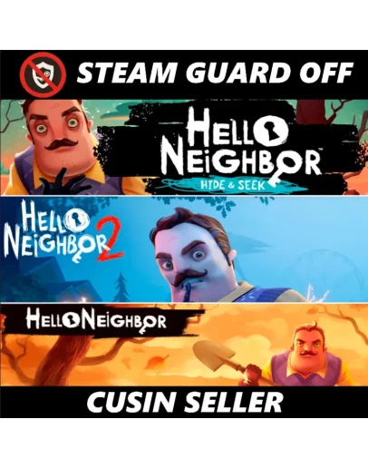 Hello Neighbor + ВСЕ ЧАСТИ Оффлайн аккаунт