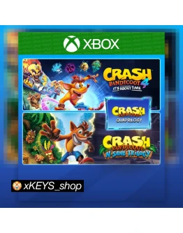 Crash Bandicoot Quadrilogy Набор XBOX КОД КЛЮЧ