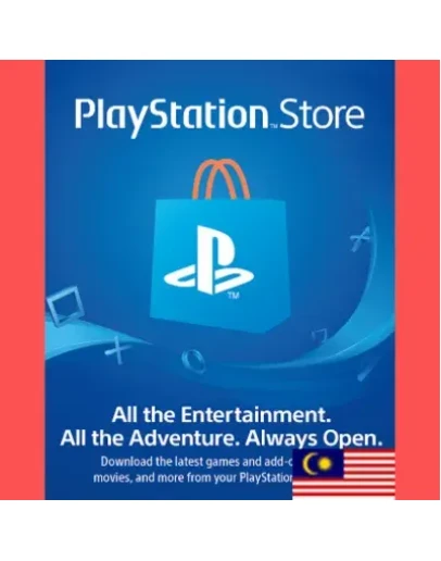PLAYSTATION ПСН MY 300 MYR КАРТА ПОПОЛНЕНИЯ МАЛАЙЗИЯ