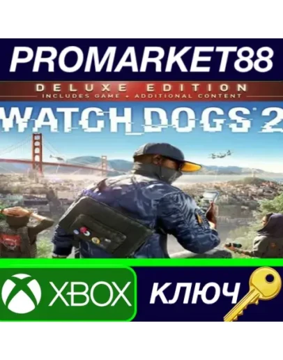 Watch Dogs 2 Deluxe Edition EU XBOX One КЛЮЧ ЕВРОПА Watch Dogs 2 Deluxe Edition EU XBOX One КЛЮЧ ЕВРОПА