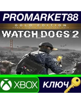 Watch Dogs 2 Gold Edition EU XBOX One КЛЮЧ ЕВРОПА