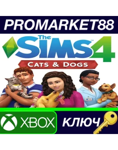 The Sims 4 - Cats &amp Dogs DLC XBOX One КЛЮЧ GLOBAL
