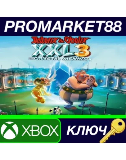 Asterix &amp Obelix XXL 3 - The Crystal Menhir US XBOX O