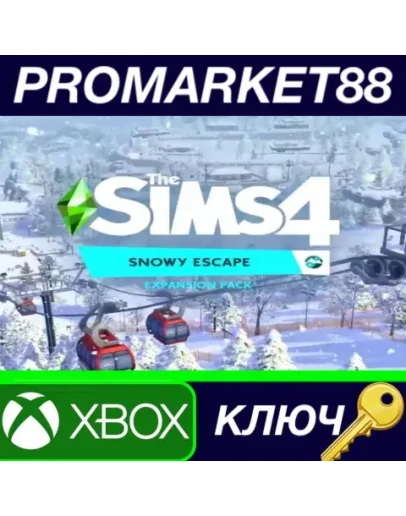 The Sims 4 - Snowy Escape DLC XBOX One КЛЮЧ GLOBAL