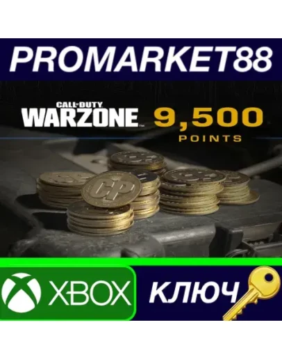 Call of Duty: Warzone - 9,500 Points XBOX One / Xbox Se Call of Duty: Warzone - 9,500 Points XBOX One / Xbox Se