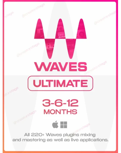 WAVES AUDIO ESSENTIAL/ULTIMATE 1-3-6-12 МЕСЯЦЕВ WAVES AUDIO ESSENTIAL/ULTIMATE 1-3-6-12 МЕСЯЦЕВ