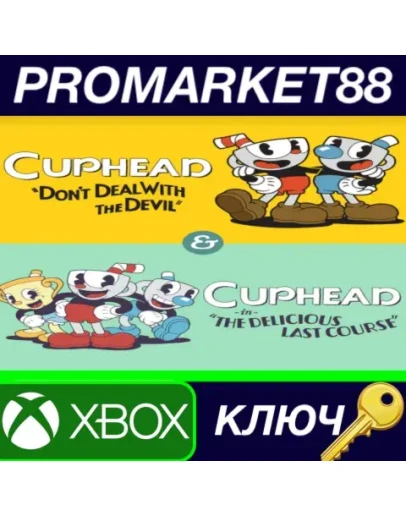 Cuphead & The Delicious Last Course Bundle AR XBOX On Cuphead & The Delicious Last Course Bundle AR XBOX On