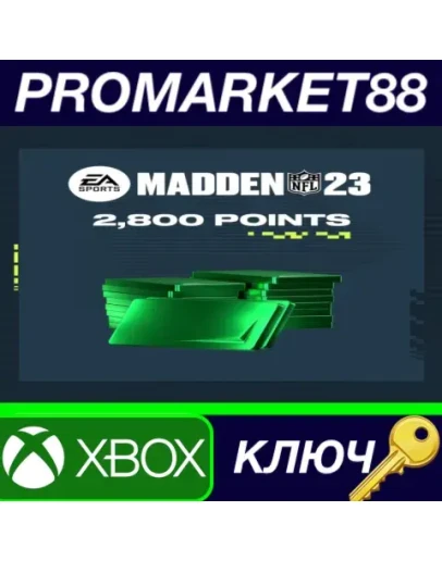 Madden NFL 23 - 2800 Ultimate Team Points XBOX One /