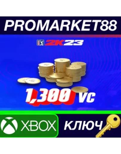 PGA Tour 2K23 - 1,300 VC Pack XBOX One / Xbox Series