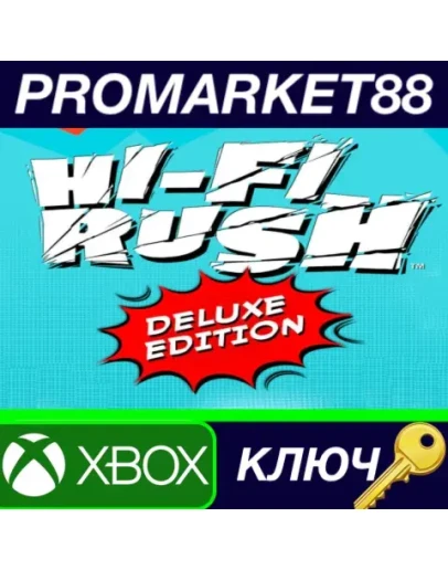 Hi-Fi RUSH Deluxe Edition EU Xbox Series XS / Window Hi-Fi RUSH Deluxe Edition EU Xbox Series XS / Window