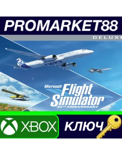 Microsoft Flight Simulator 40th Anniversary Deluxe Ed