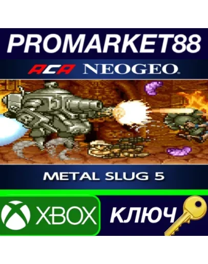 ACA NEOGEO METAL SLUG 5 AR XBOX One / Xbox Series XS ACA NEOGEO METAL SLUG 5 AR XBOX One / Xbox Series XS