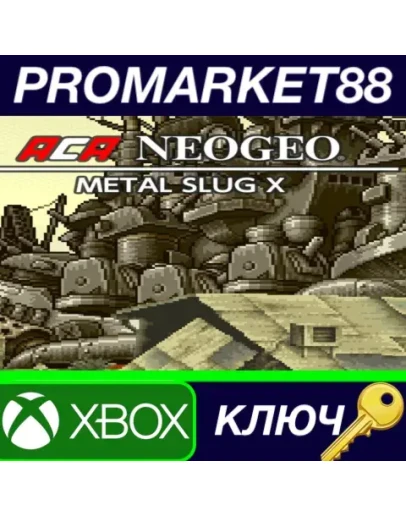 ACA NEOGEO METAL SLUG X AR XBOX One / Xbox Series XS ACA NEOGEO METAL SLUG X AR XBOX One / Xbox Series XS