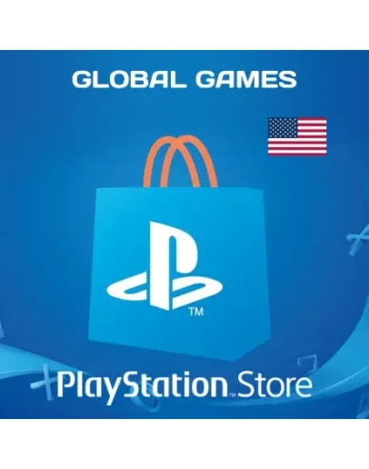 Карта PlayStation PSN 1-100 USD США КОД ПОПОЛНЕНИЯ