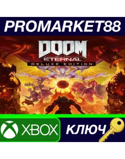 DOOM Eternal Deluxe Edition TR XBOX One / Xbox Series DOOM Eternal Deluxe Edition TR XBOX One / Xbox Series