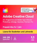 Adobe Creative Cloud, 12 месяцев, ключевые глобальные продажи - только оптовая продаж