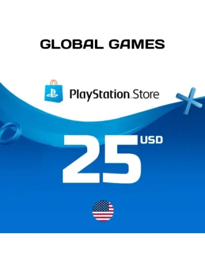 Карта PlayStation PSN 25 USD США КОД ПОПОЛНЕНИЯ Карта PlayStation PSN 25 USD США КОД ПОПОЛНЕНИЯ