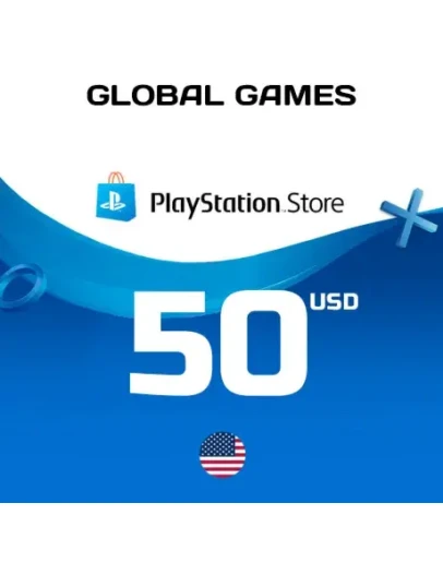 Карта PlayStation PSN 50 USD США КОД ПОПОЛНЕНИЯ Карта PlayStation PSN 50 USD США КОД ПОПОЛНЕНИЯ