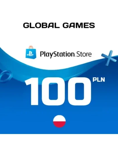Карта PlayStation PSN 100 PLN (Злотых) Польша КОД ПОПОЛНЕНИЯ Карта PlayStation PSN 100 PLN (Злотых) Польша КОД ПОПОЛНЕНИЯ